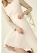 KOLLARI DANTEL KLOŞ ELBİSE – TAŞ